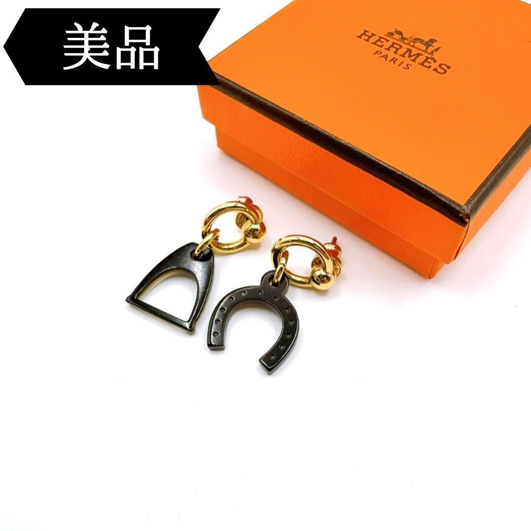 ◇エルメス◇バッファローホーン×GP/アミュレット/エスケトル/ピアス/ブランド