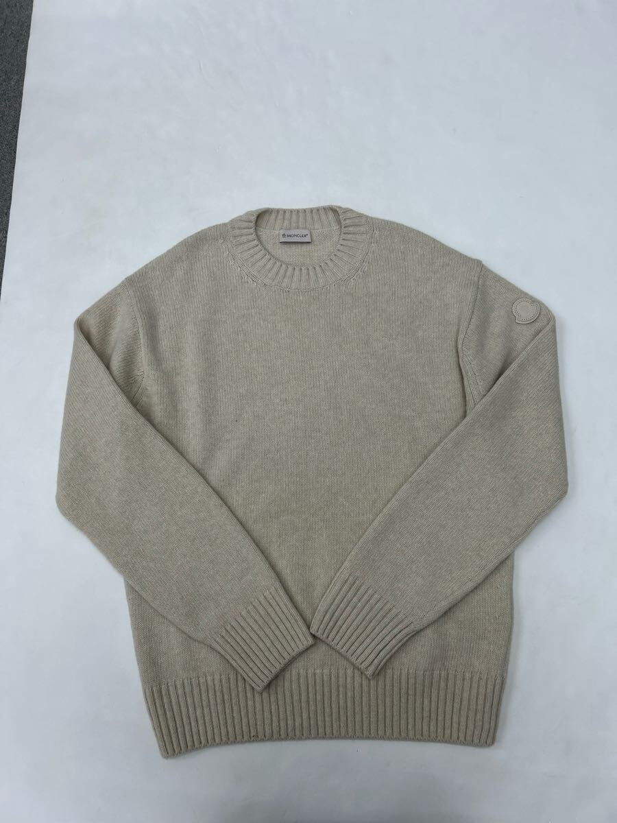 超美品 モンクレール ニット サイズL カシミヤ