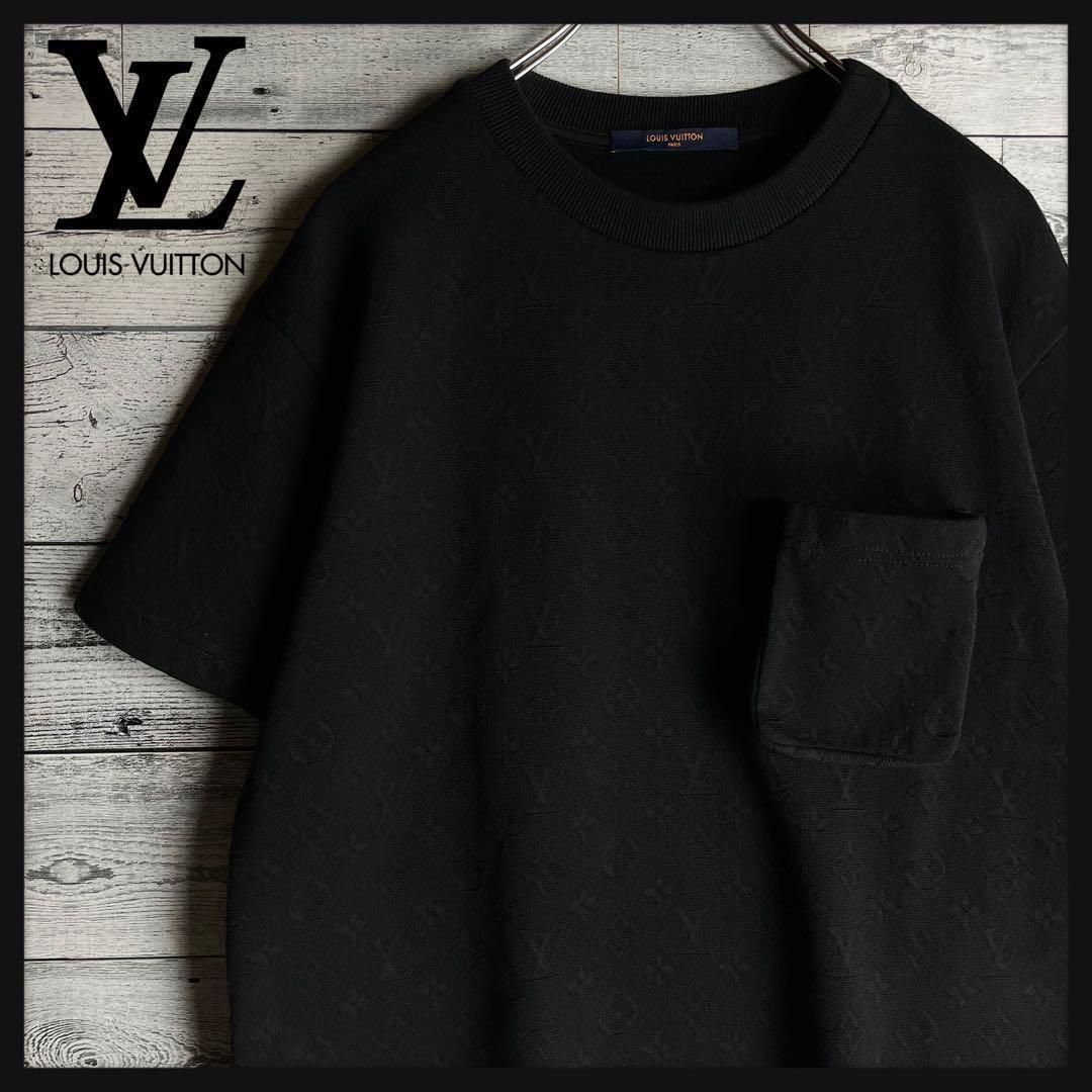【美品　超人気デザイン】 ルイヴィトン モノグラム柄 3Dポケット Tシャツ