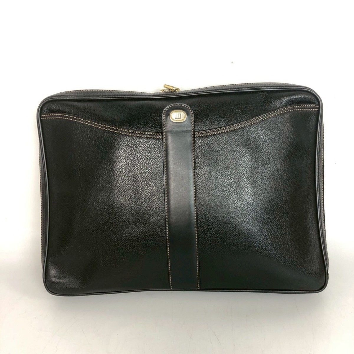 A (未使用に近い)】極美品 Dunhill ダンヒル レザー ボードン クラッチ