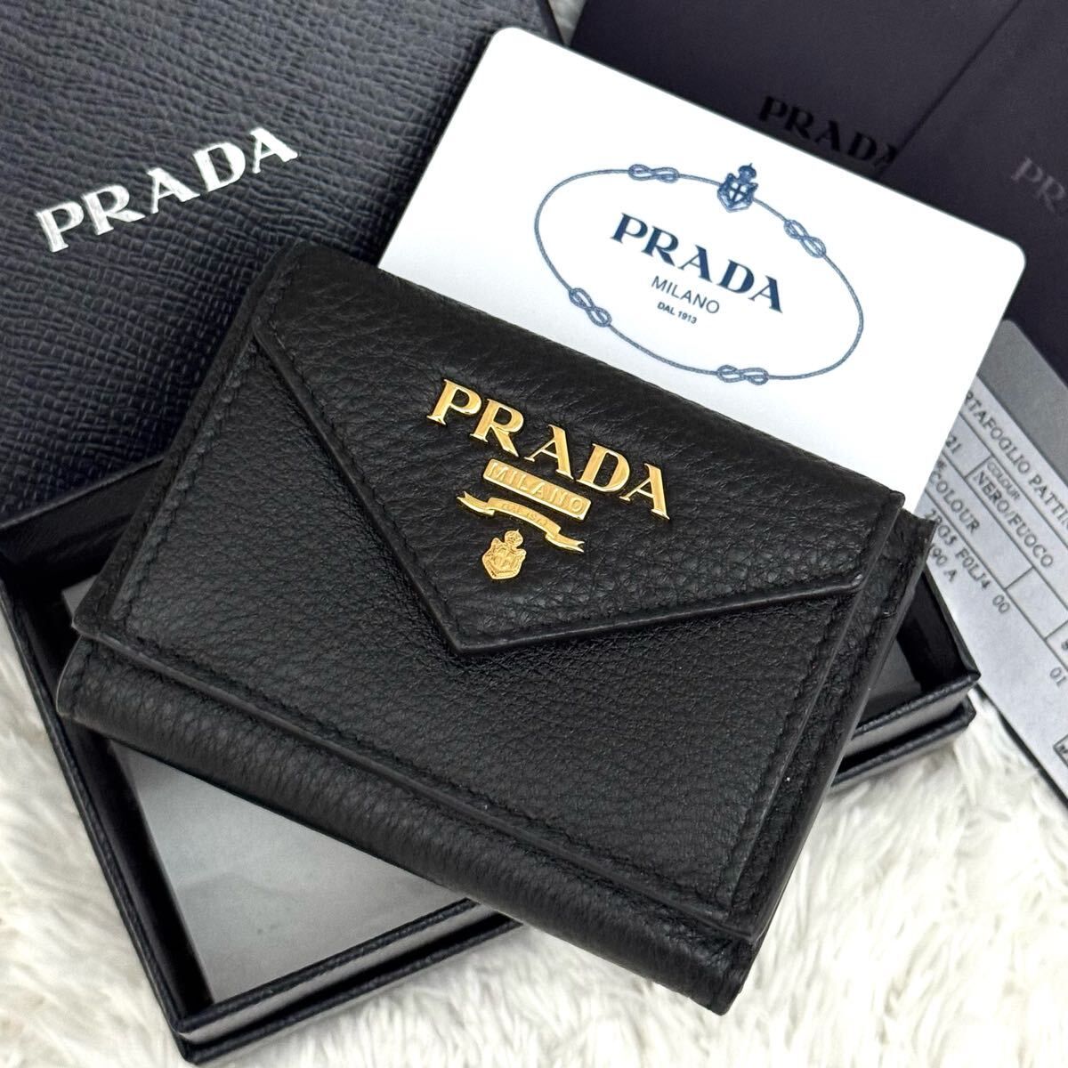 楽天市場】【送料無料】プラダ PRADA 財布 ナッパレザー