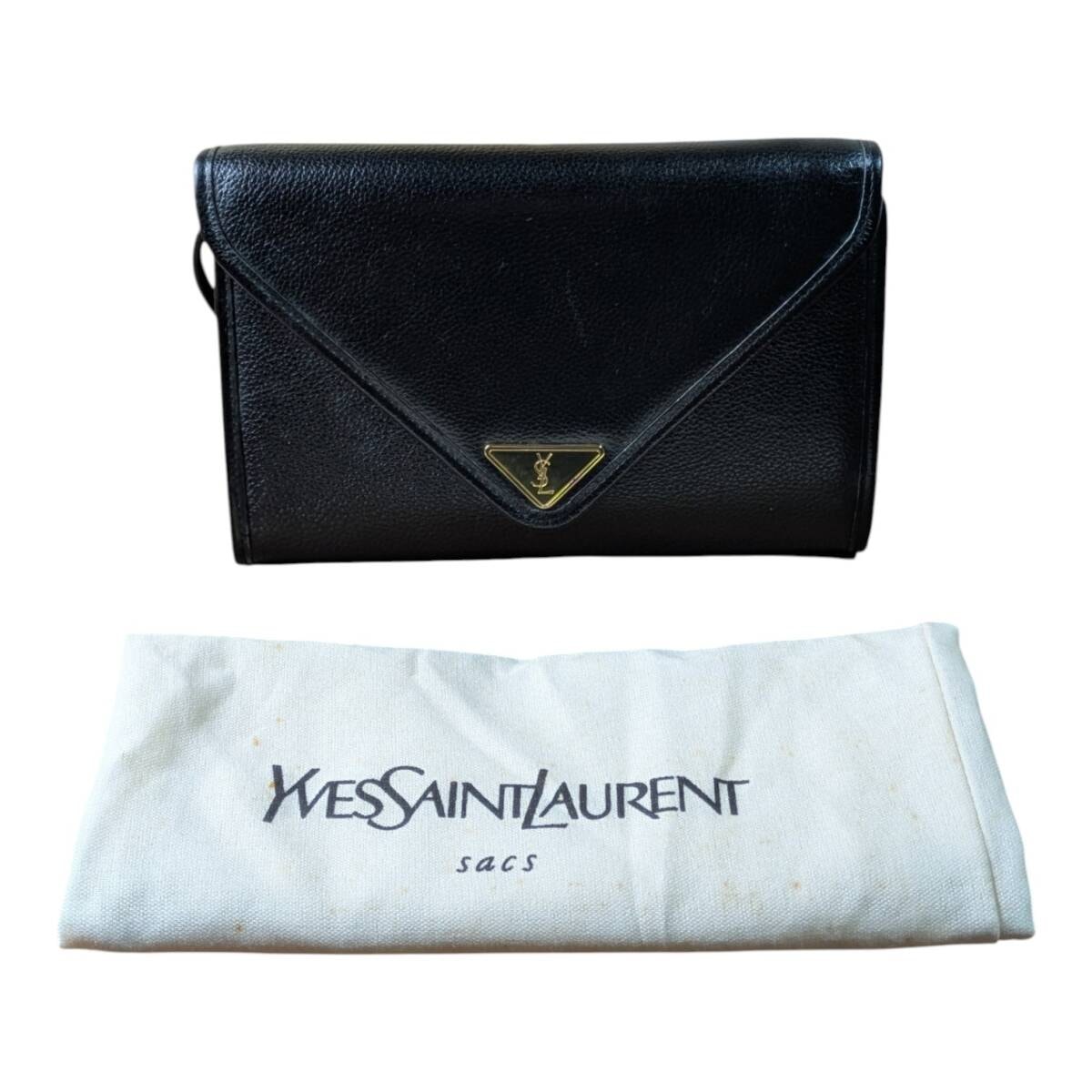 A (未使用に近い)】極美品 SAINT LAURENT サンローラン ミックス