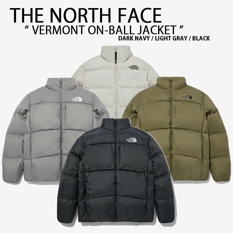 THE NORTH FACE ノースフェイス ダウンジャケット VERMONT ON-BALL JACKET NJ3NN64B ライトカーキ