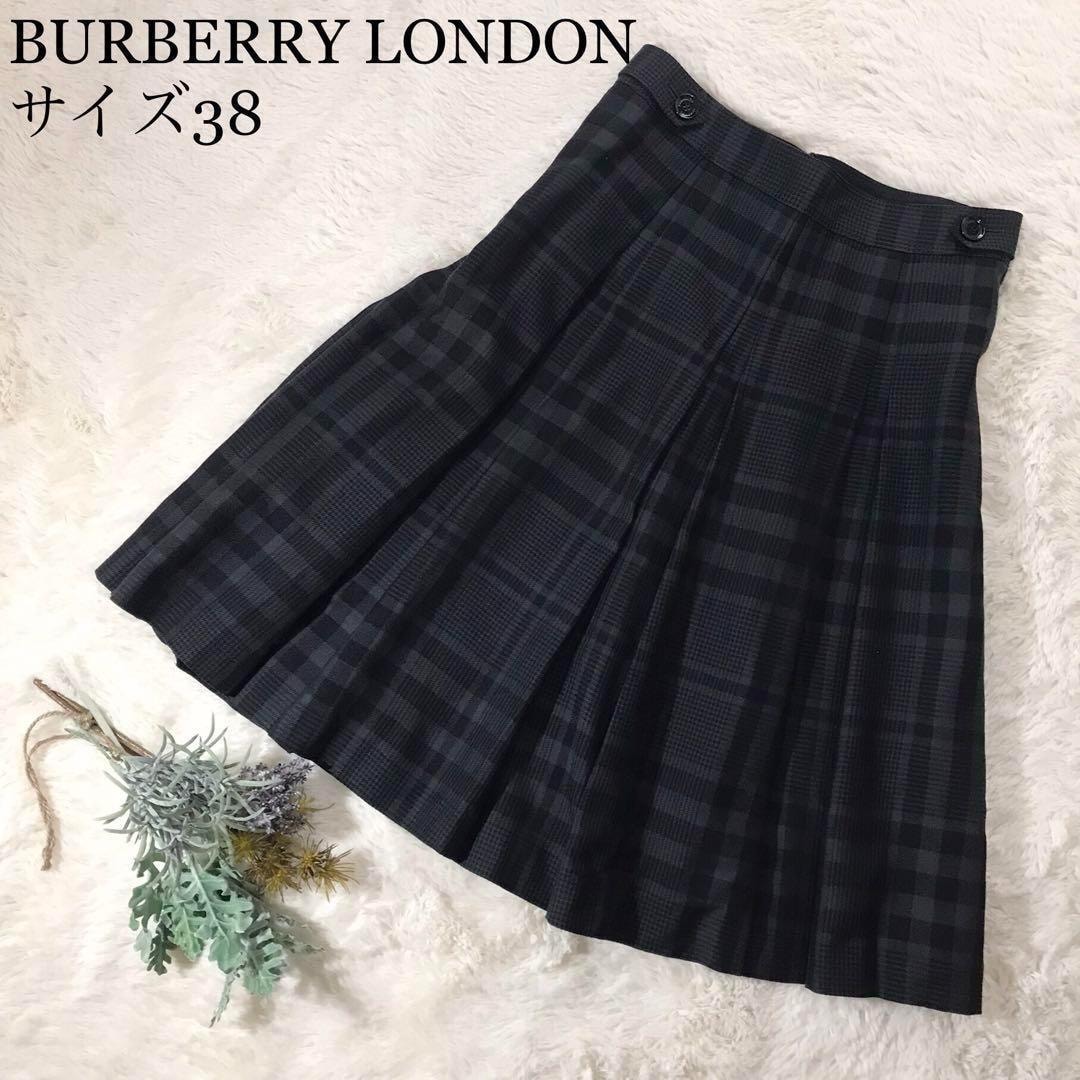 【極美品】バーバリー　フレアスカート　プリーツ　ノバチェック　シルク混　ベルト 三越伊勢丹 | burberry/バーバリー通販 | スカート | ボトムス