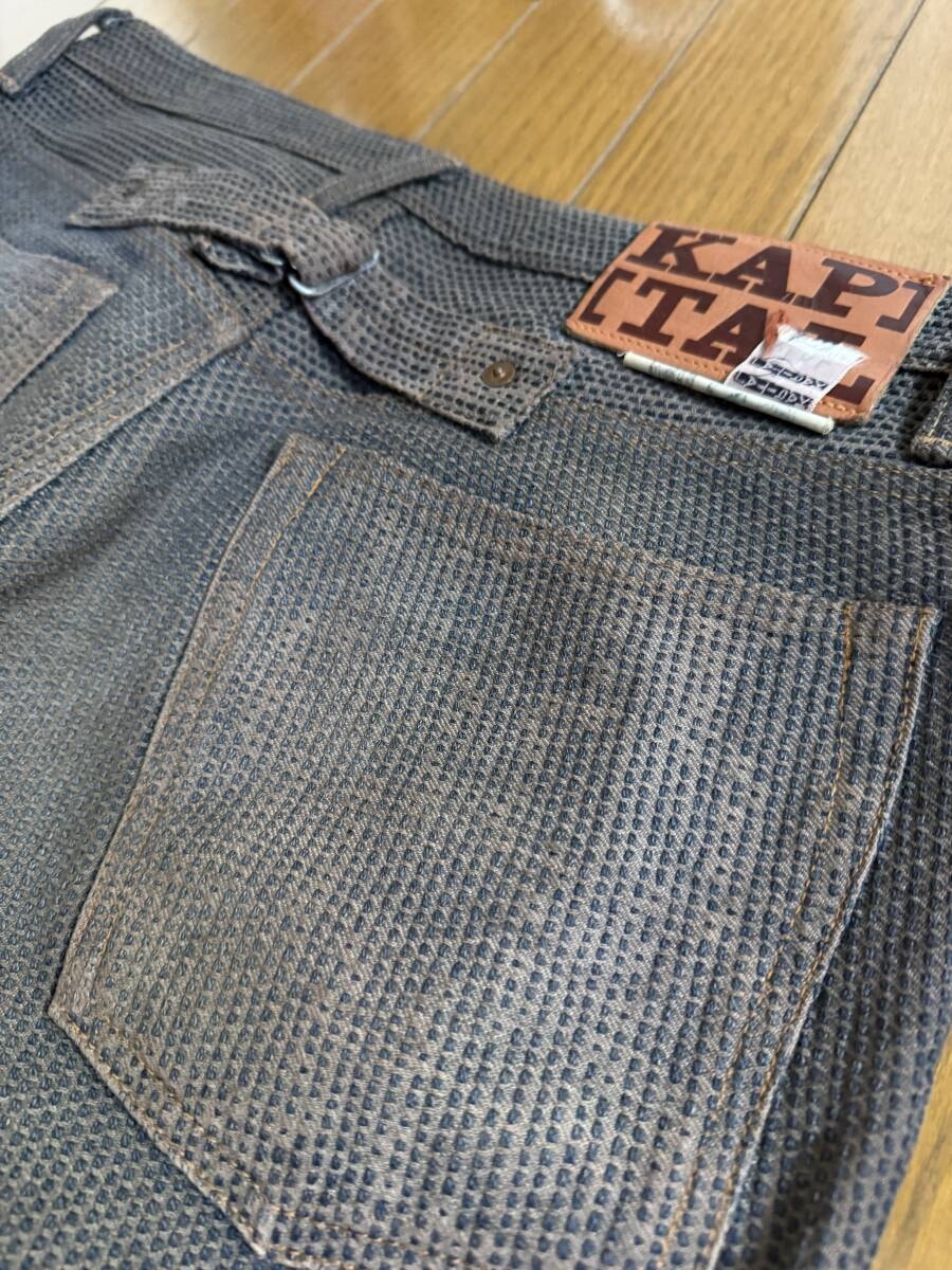 KAPITAL キャピタル Century Denim センチュリーデニム No.7 Stone Fit 柿渋染め サイズ34