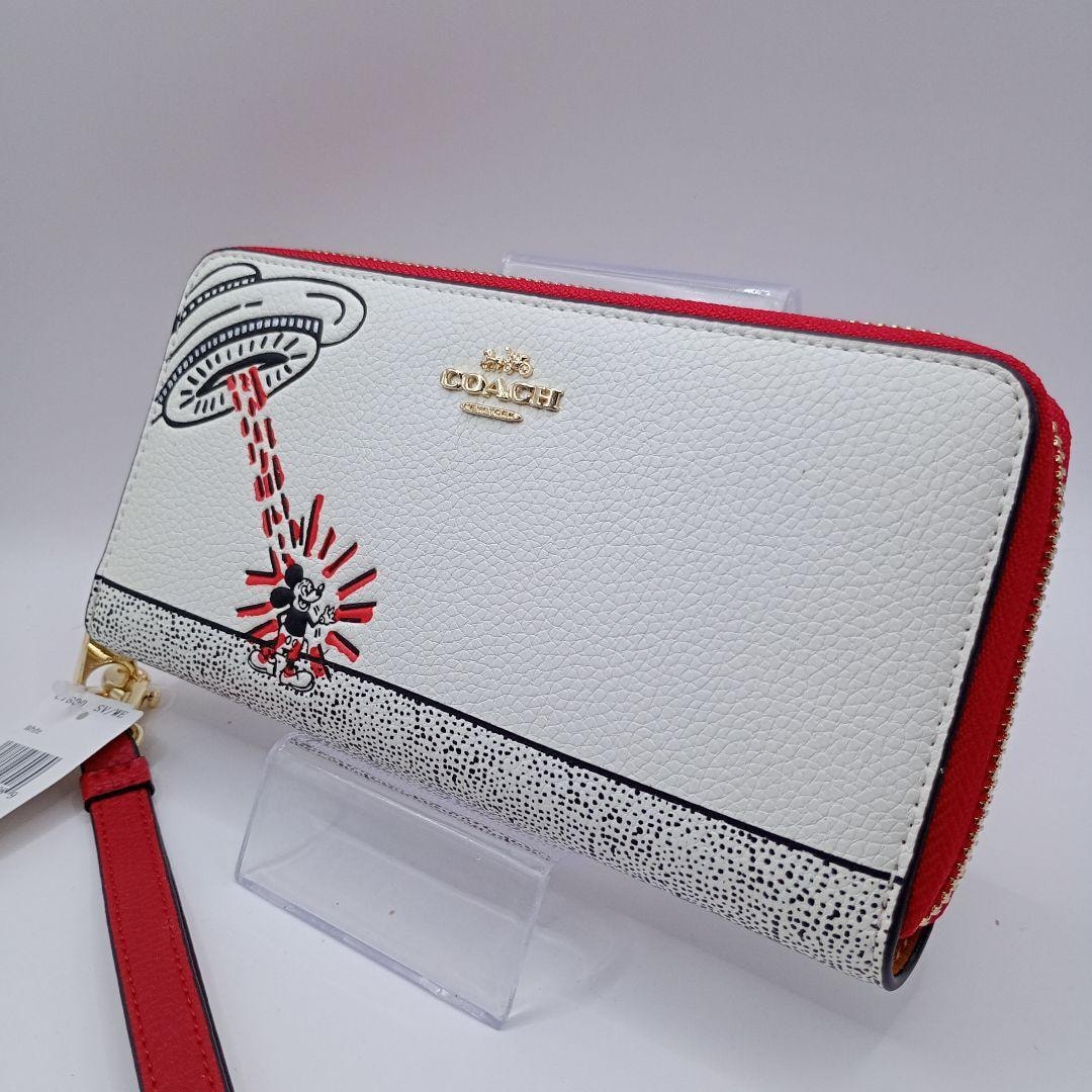 A (未使用に近い)】COACH Disney コラボ ミッキーマウス コーチ A (未使用に近い)】COACH Disney コラボ ミッキーマウス コーチ