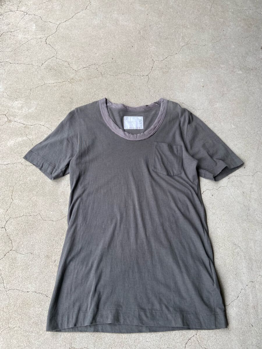 sacai 11ss archive docking collar tee
