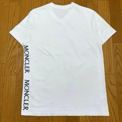 B (目立った傷や汚れなし)】美品 モンクレール Tシャツ ホワイト B (目立った傷や汚れなし)】美品 モンクレール Tシャツ ホワイト