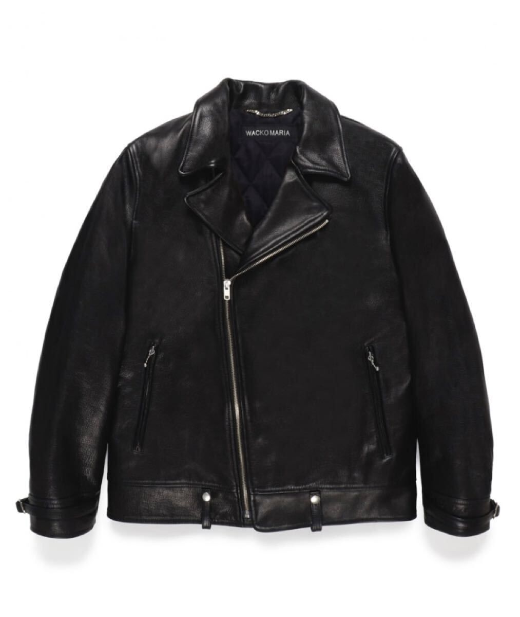 新品・未使用(ワケあり)】24FW WACKO MARIA LEATHER DOUBLE
