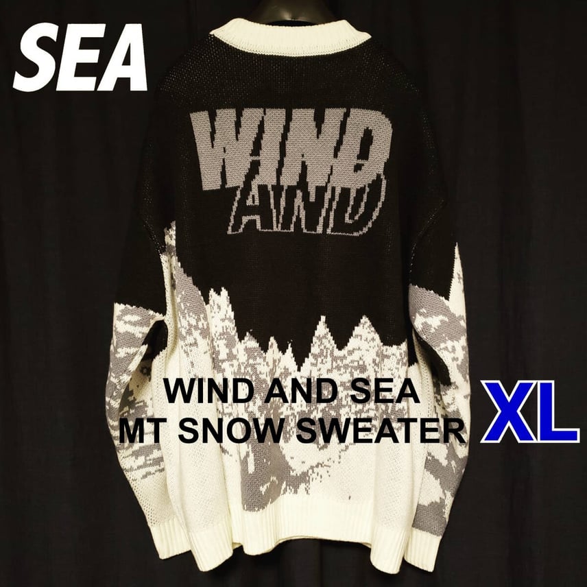 A+ (新品・未使用(ワケあり))】WIND AND SEA MT SNOW SWEATER XL A+ (新品・未使用(ワケあり))】WIND AND SEA MT SNOW SWEATER XL