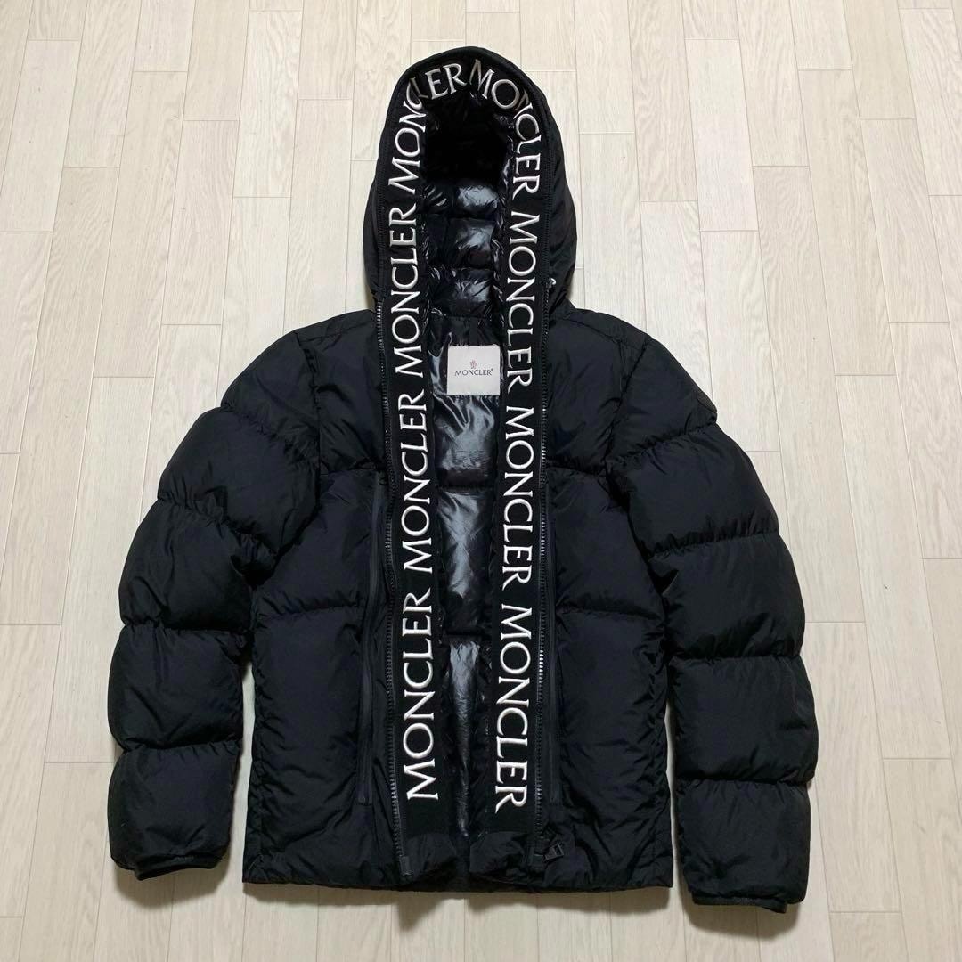 超美品★モンクレール　MONTCLAモンクラー2ブラック　ジャパンタグ4D100