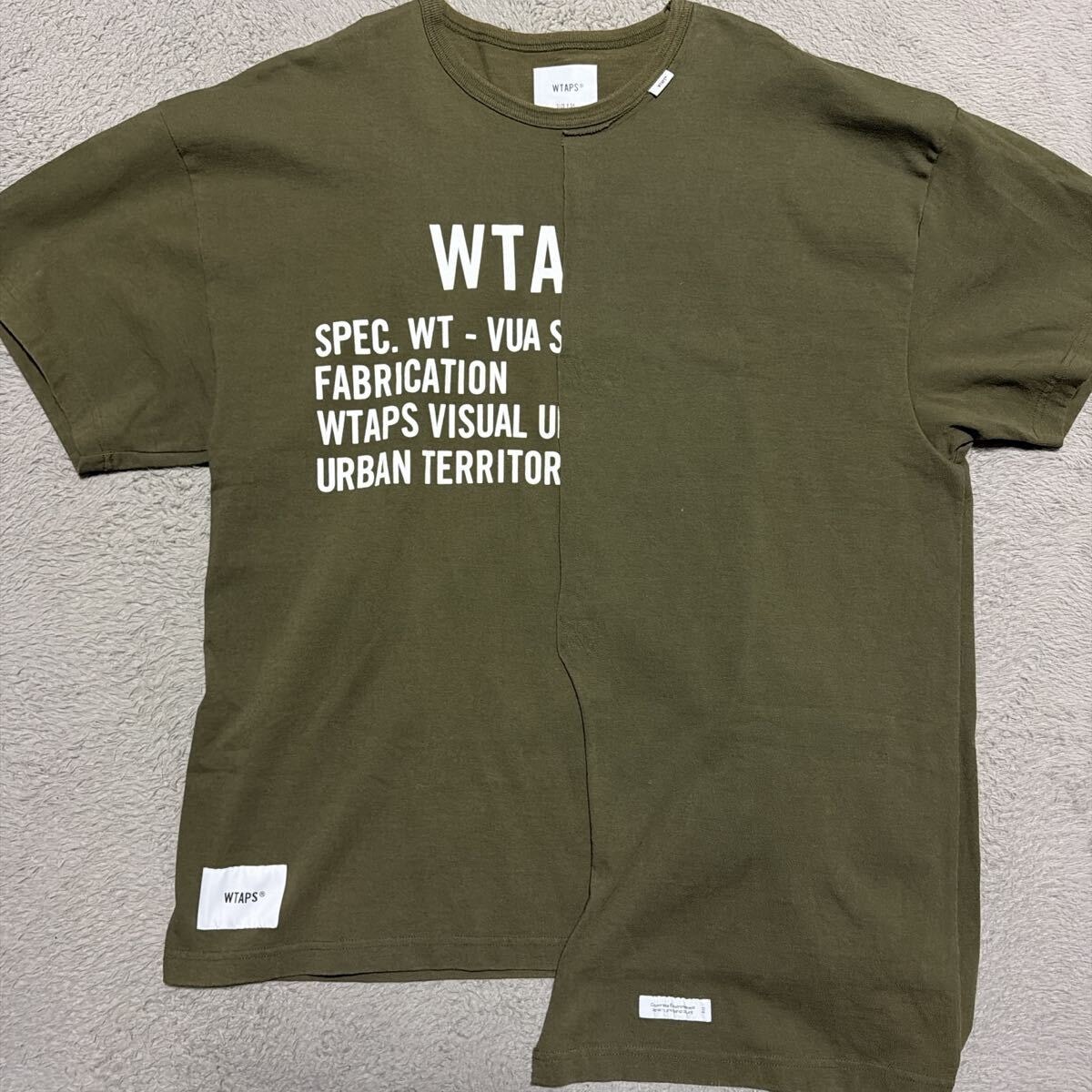 WTAPS x sacai Embroidery T-Shirt 02 / SS / Cotton 