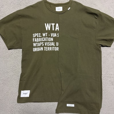 WTAPS x sacai Embroidery T-Shirt 02 / SS / Cotton WTAPS x sacai Embroidery T-Shirt 02 / SS / Cotton