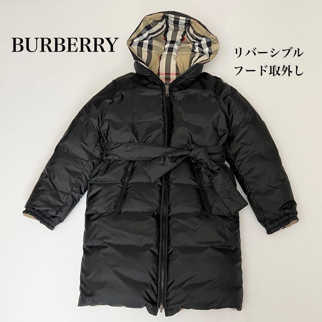 未使用に近い】美品 バーバリー ノバチェック ダウンコート