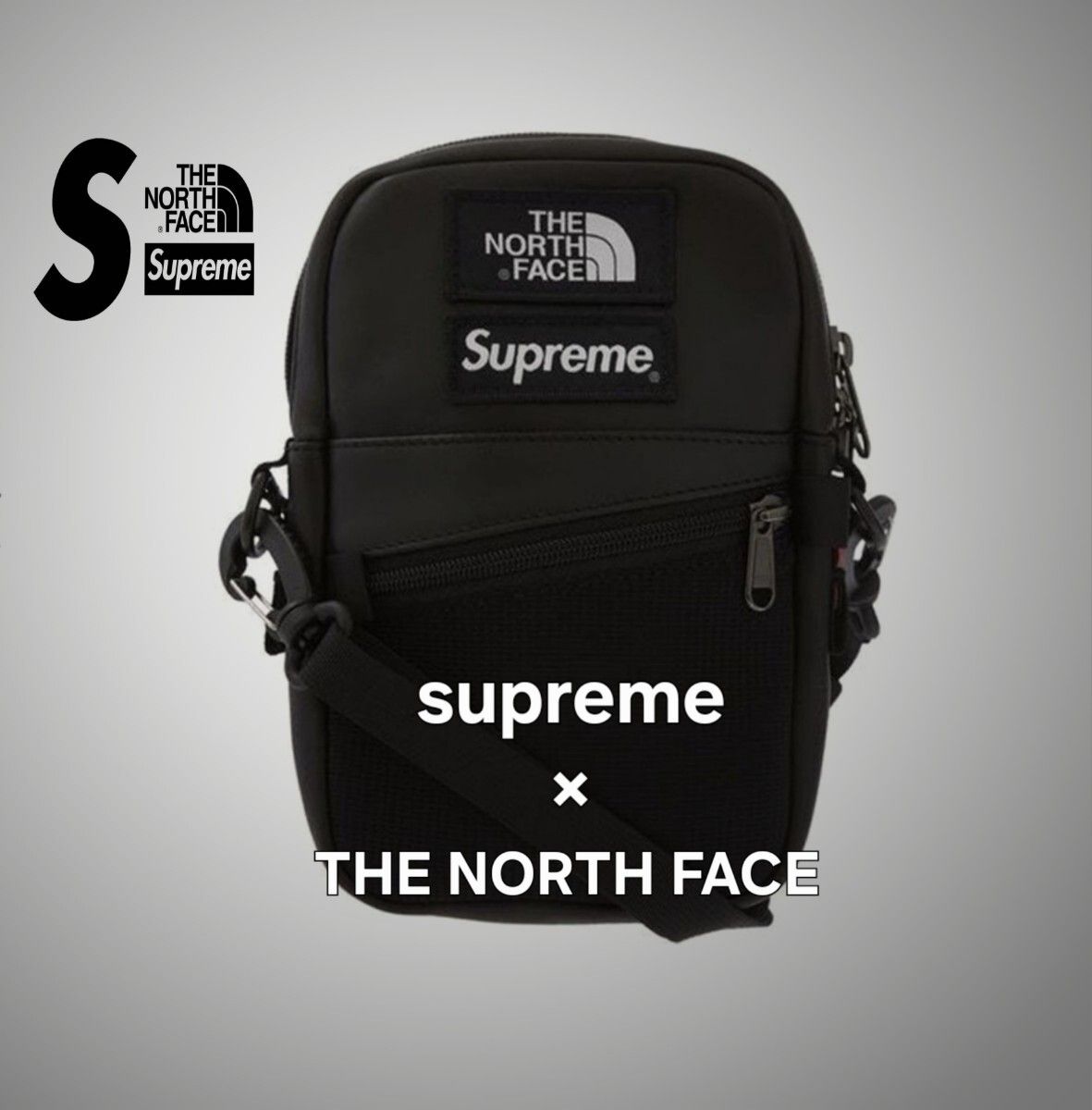 supreme THE NORTH FACE ショルダーバッグ THE NORTH FACE supreme ショルダーバッグ supreme THE NORTH FACE コラボバック