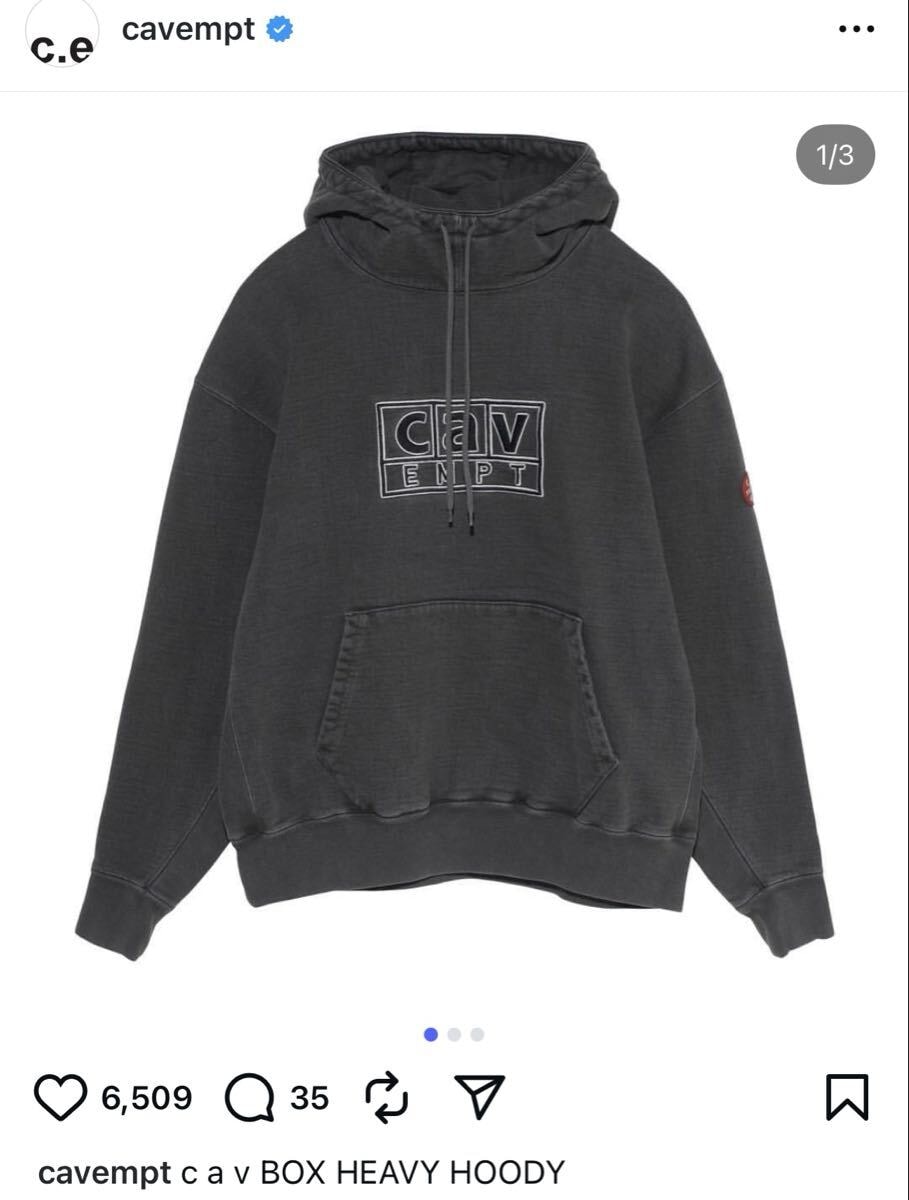 新品・未使用(ワケあり)】初期名品 未使用 C.E cavempt BOX HEAVY