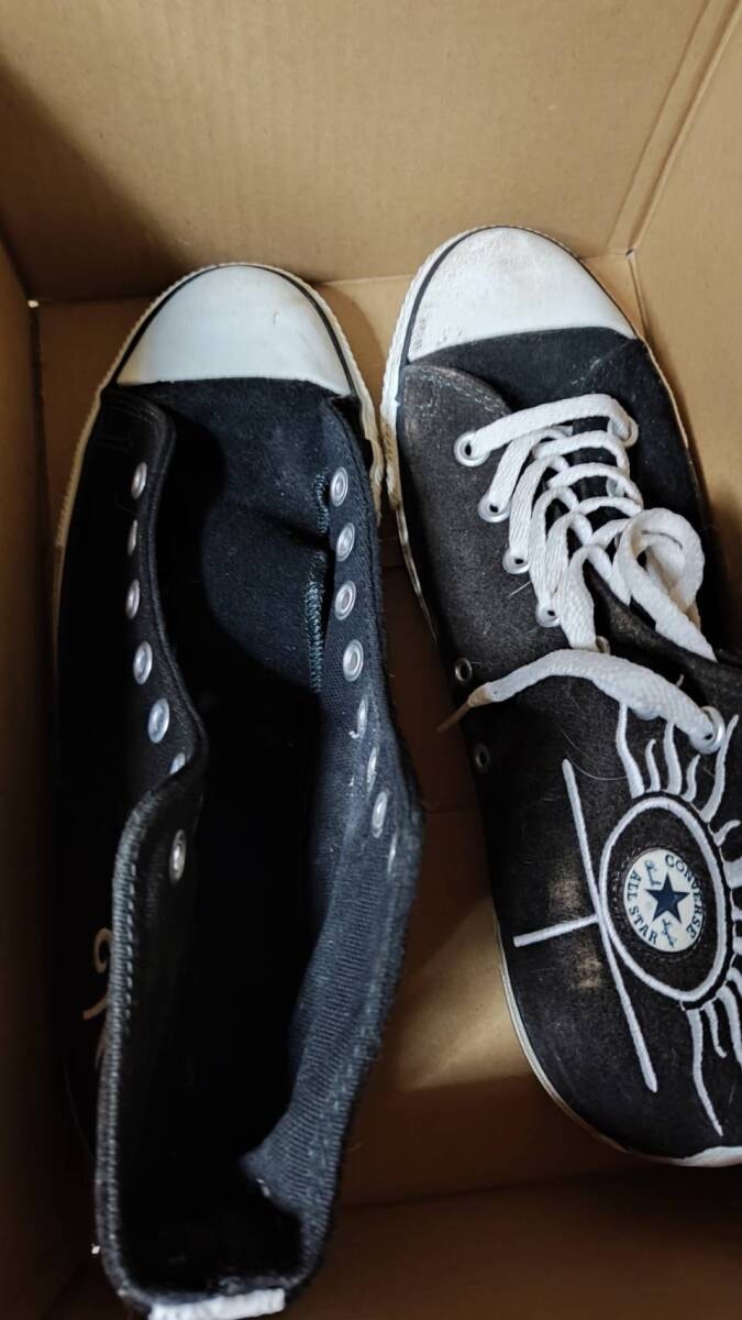 コンバース デニス・ロッドマン 90年代 ブラック 27cm 8.5 CONVERSE ハイカット スニーカー 現状品 未使用