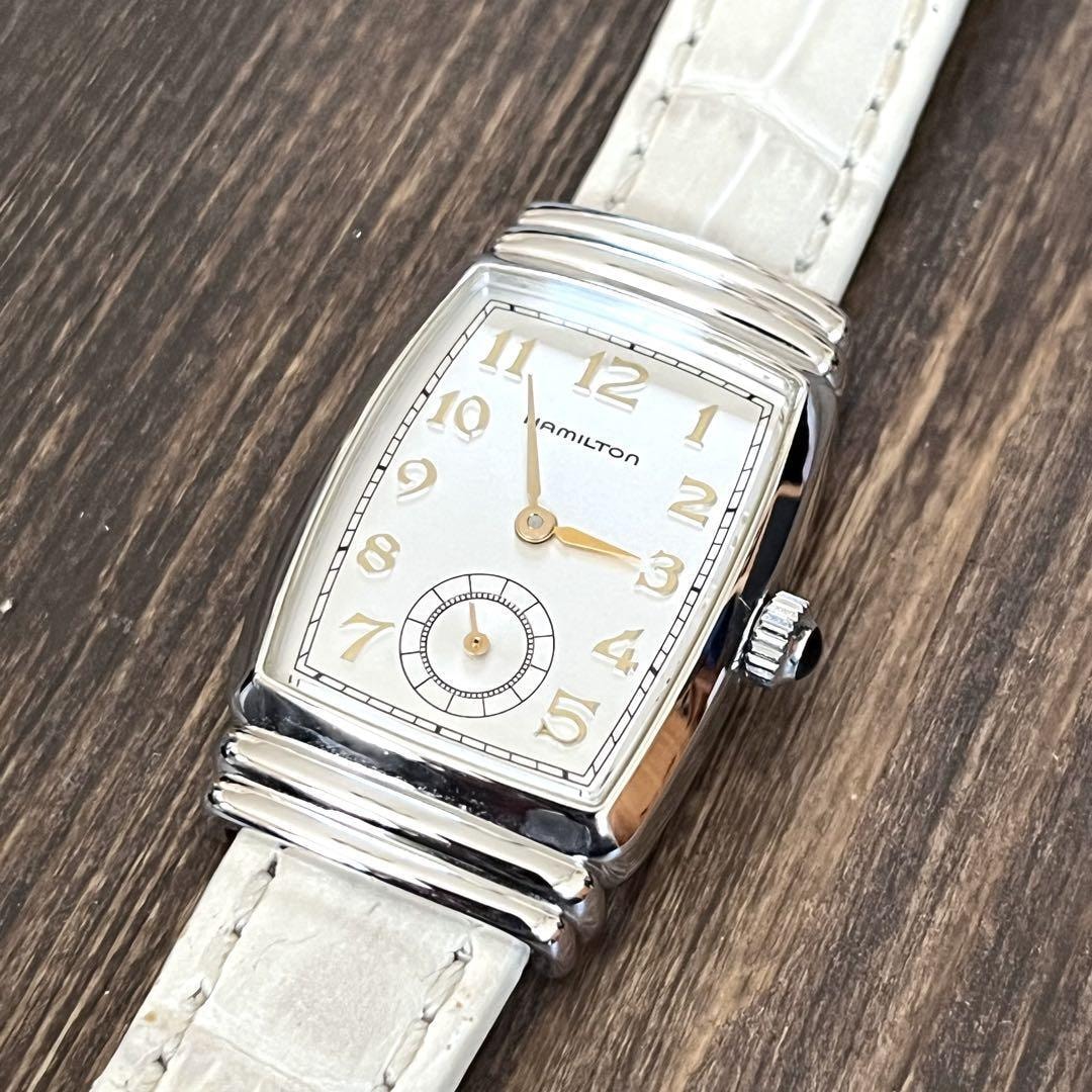 【美品】HAMILTON ハミルトン ベントン クォーツ レディース