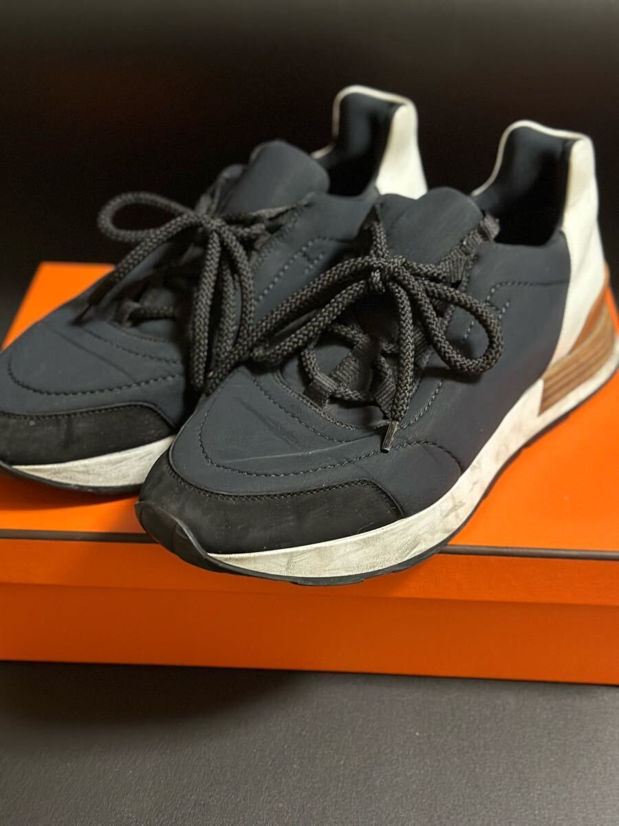 HERMES エルメス　スニーカー　マイルス