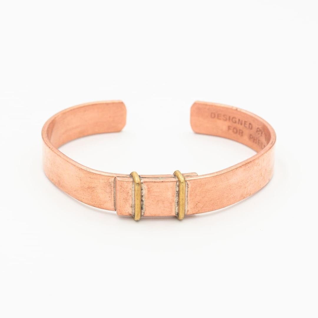 ヴィンテージ ティファニー カッパー バングル 銅 17.8cm 1970年代