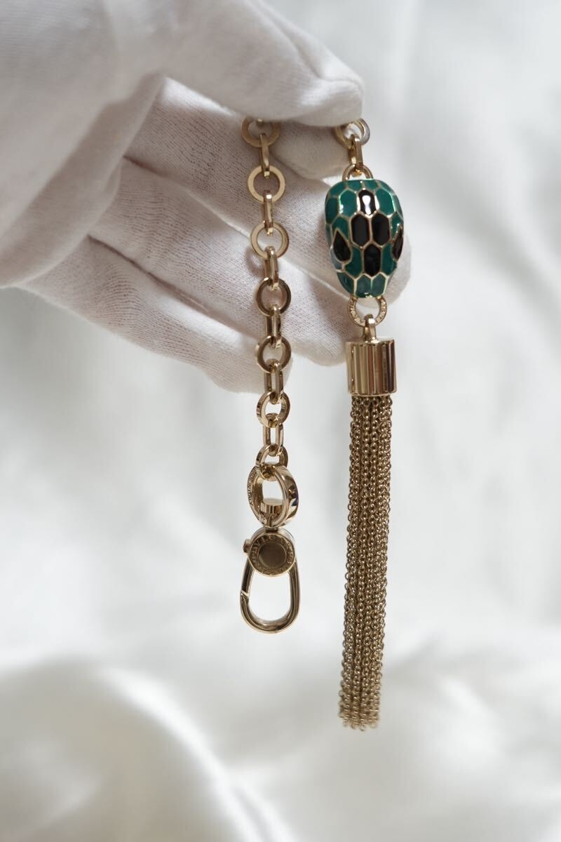 BVLGARI　ブルガリ　セルペンティ　バッグチャーム　 キーホルダー