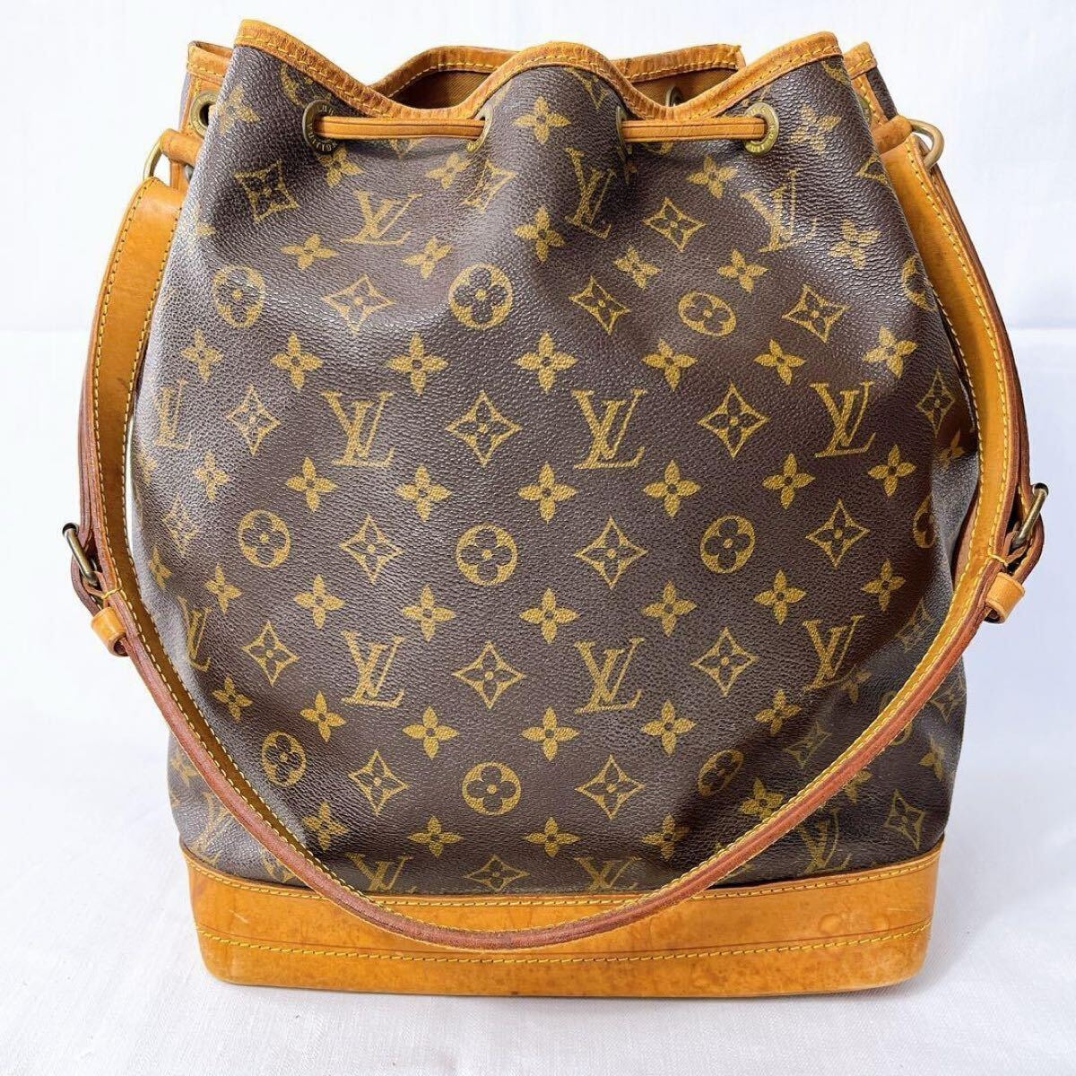 Louis Vuitton M42224 ノエ モノグラム バケットバッグ 巾着 ショルダーバッグ ルイヴィトン