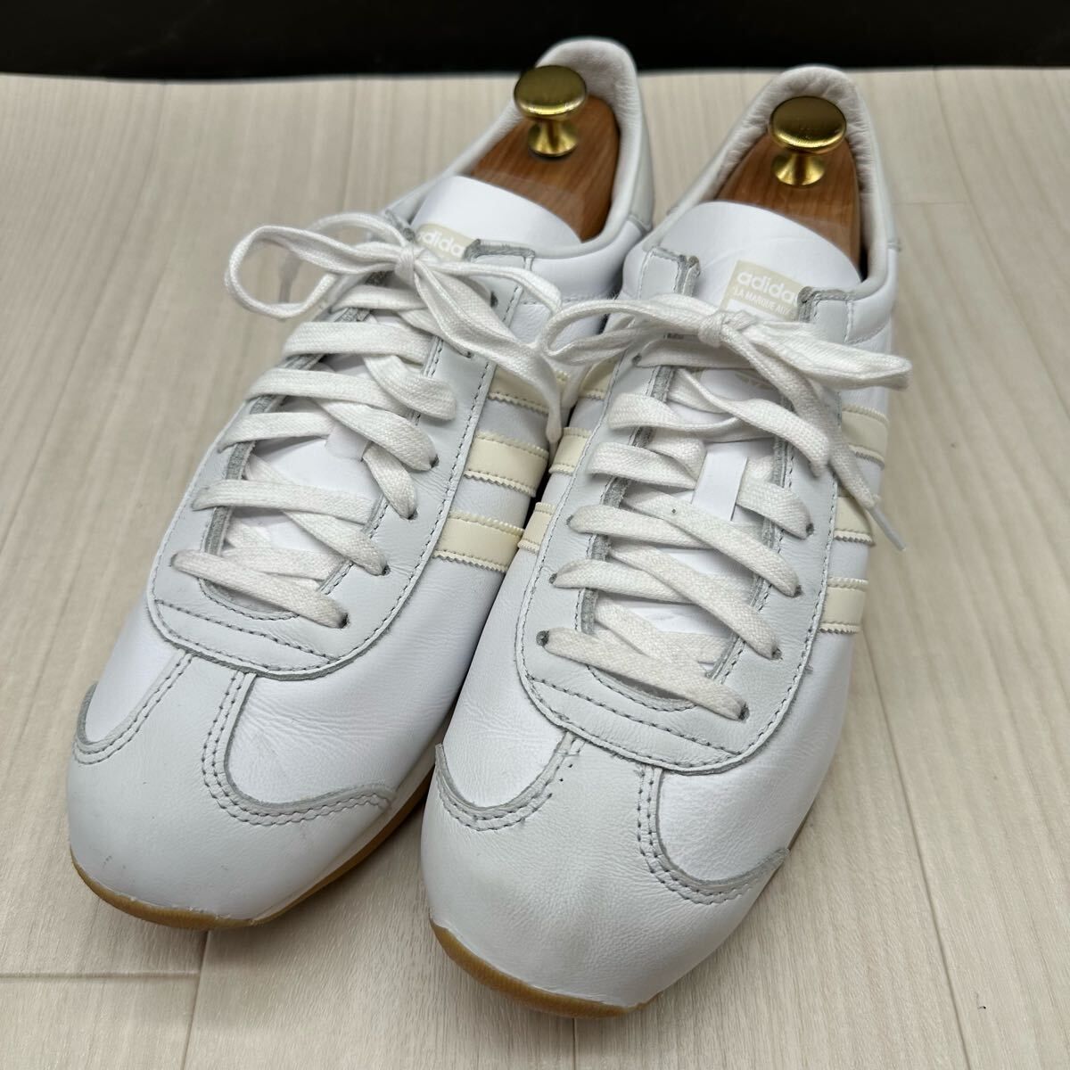 良品【adidas】アディダス Country カントリー レザー スニーカー