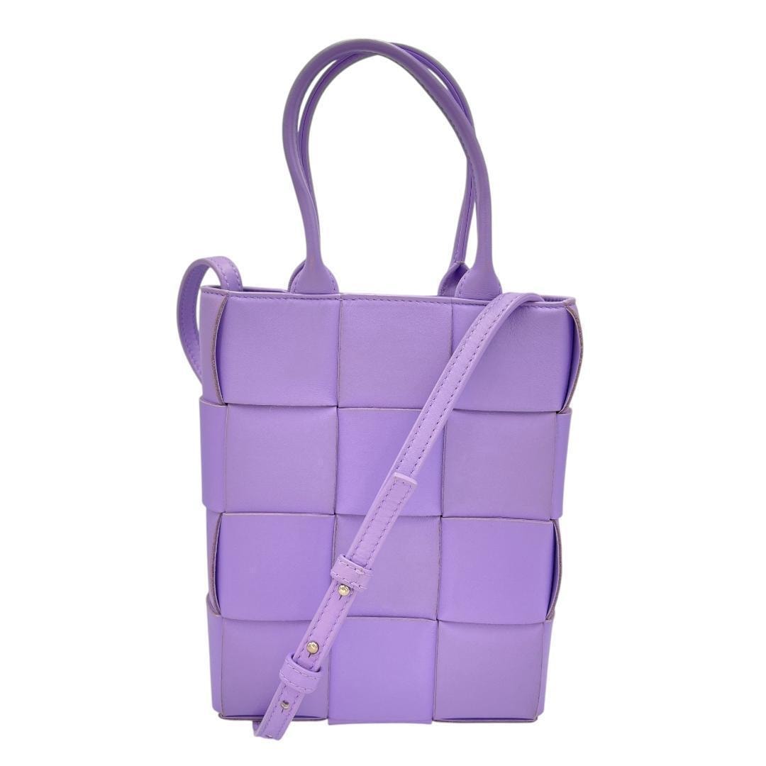 美品☆BOTTEGAVENETA ボッテガヴェネタ ミニカセットトート 2WAY ショルダー バッグ