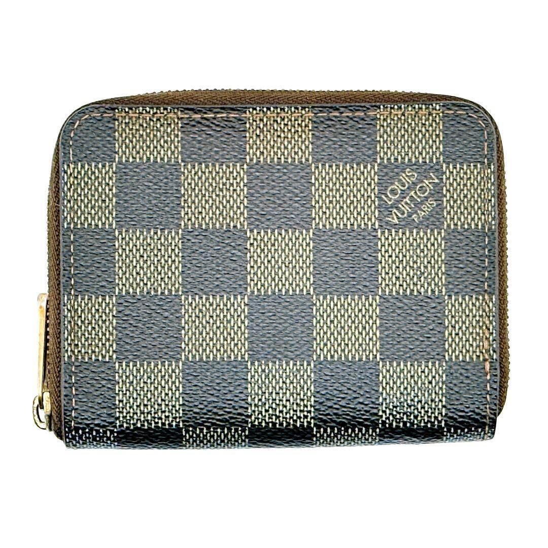 ルイヴィトン N63070 ダミエ ジッピーコインパース コインケース 財布