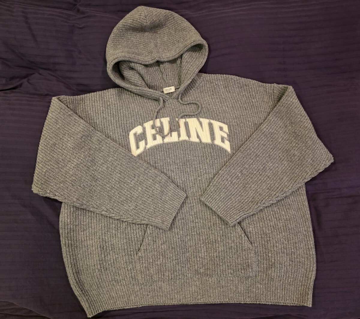 A (未使用に近い)】CELINE セリーヌ パーカー ニット セーター