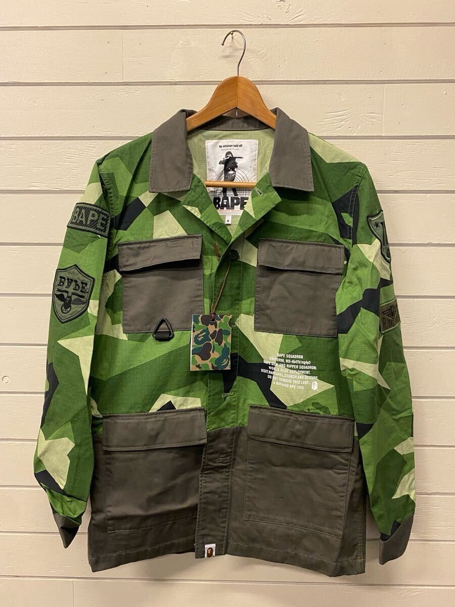A Bathing Ape カモフラージュ ミリタリージャケット NIGO期 A BATHING APE - NIGO IQOS ニゴー コーチジャケット