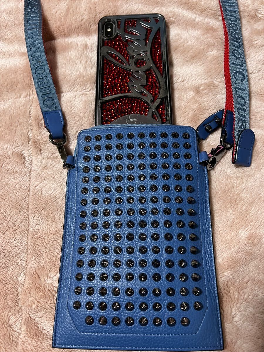 限界値下げ！美品クリスチャンルブタン◆LOUBILAB◆スマホケース◆ルビラブ◆Christian Louboutin【財布・スニーカー・ショルダーバッグ】