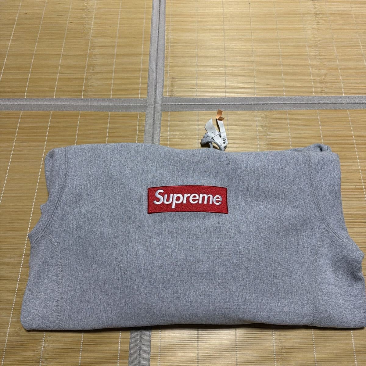 16aw Supreme Hooded Sweatshirt パーカー　スウェット　Grey