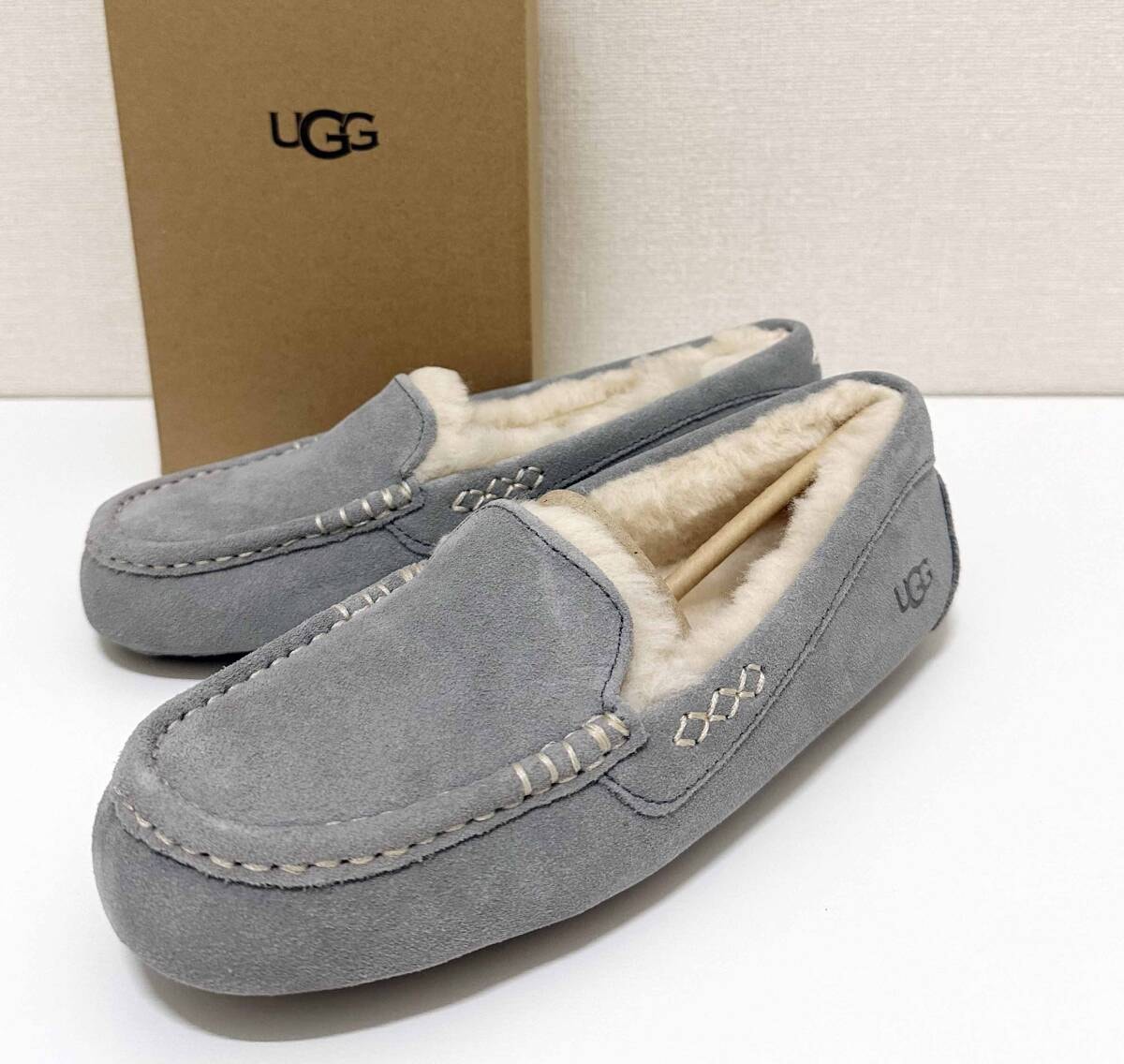 UGG アグ　モカシン　ヘイリー　グレー 楽天市場】アグ モカシン ヘイリーの通販