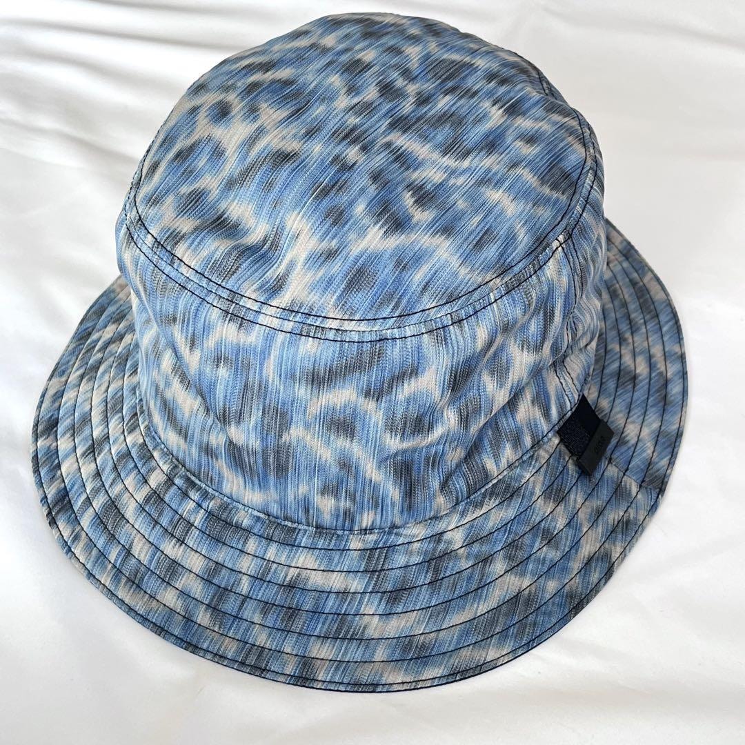 【未使用】クリスチャンディオール バケットハット ブルー Lサイズ