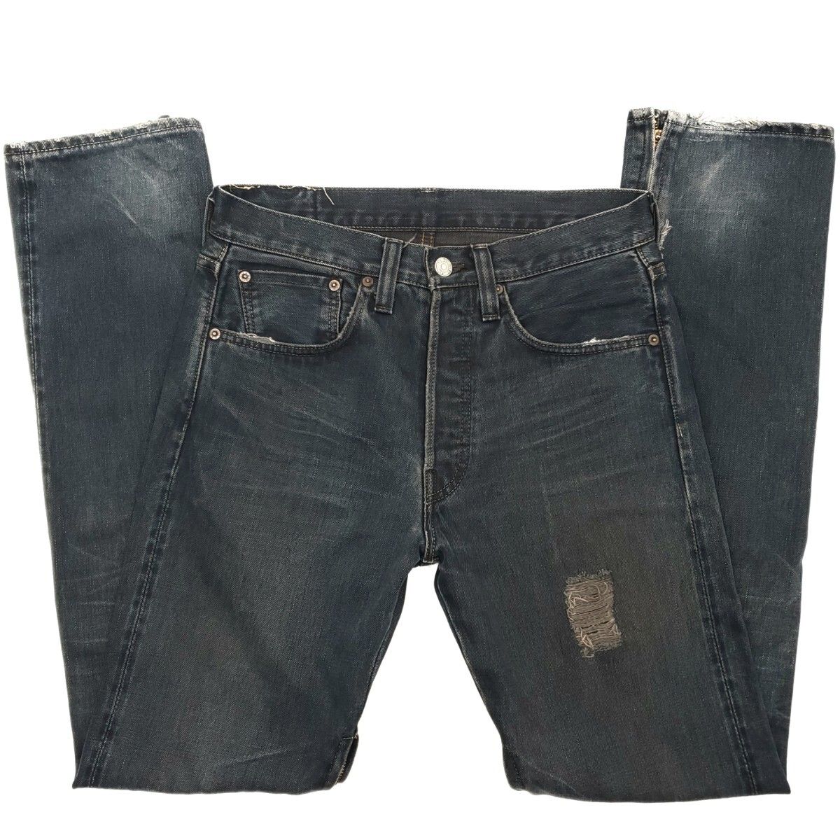後染めサイドジップ加工 W32◇Levi
