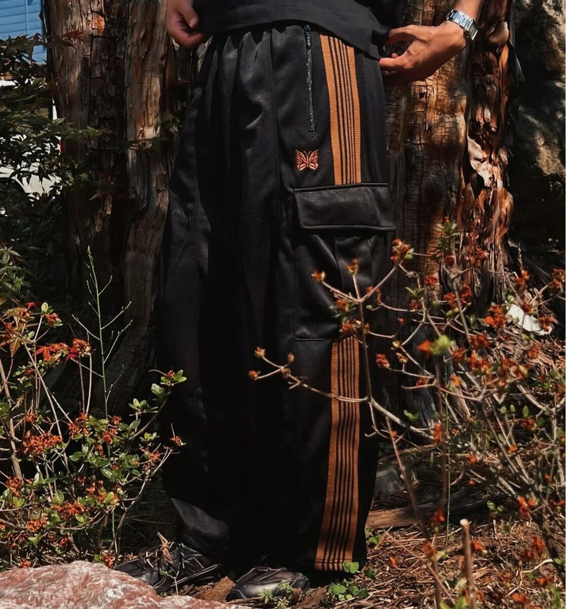 needles the gallay box トラックパンツ　ヒザデル　H.D