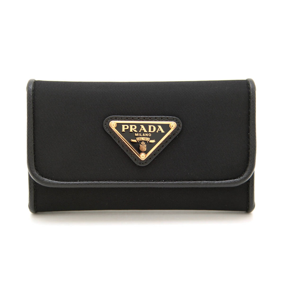美品 ＰＲＡＤＡ プラダ ６連キーケース 黒 ブラック 中古本物 楽天市場】プラダ PRADA 6連キーケース キーケース アクセサリー