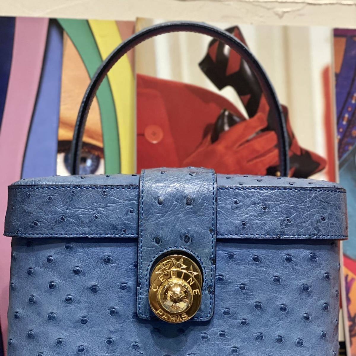 やや傷や汚れあり】激レア 希少 VINTAGE OLD CELINE