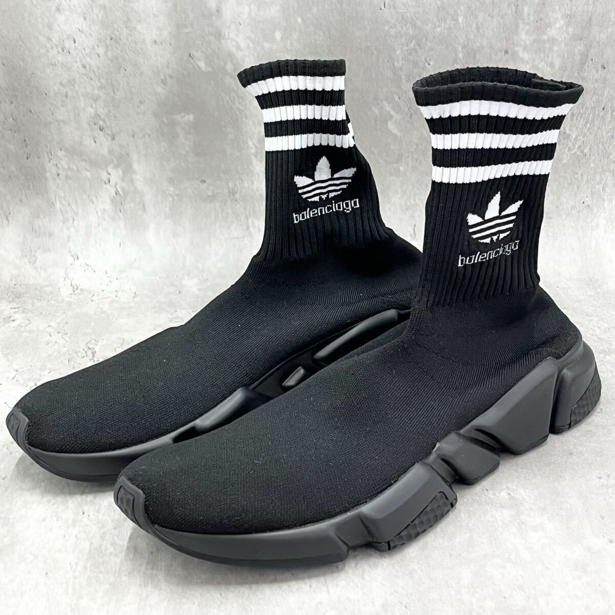 【箱袋付属】BALENCIAGA バレンシアガ adidas スピードトレーナー