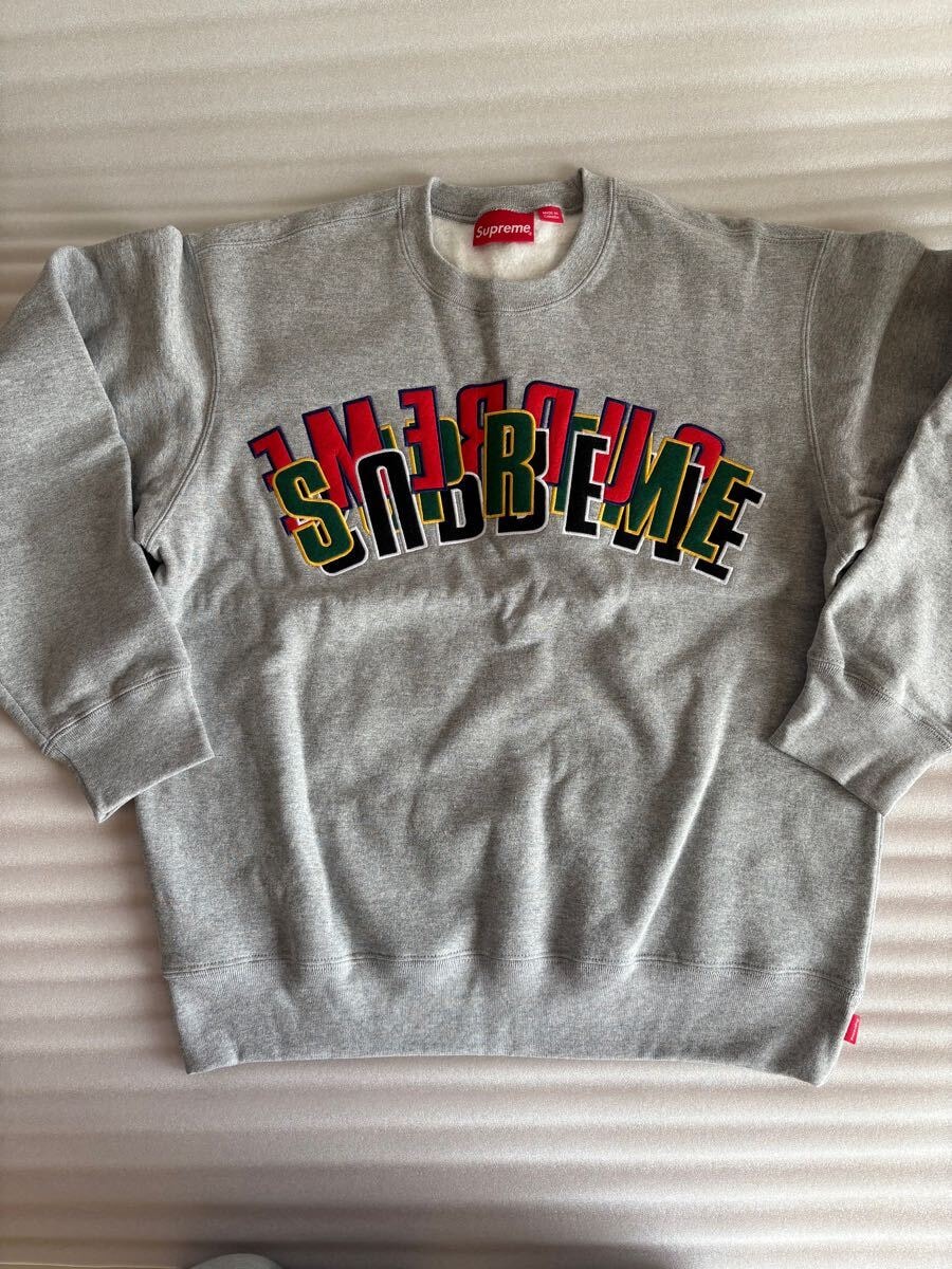 Supreme/シュプリーム ビックアーチロゴ　新品未使用　グレー　S
