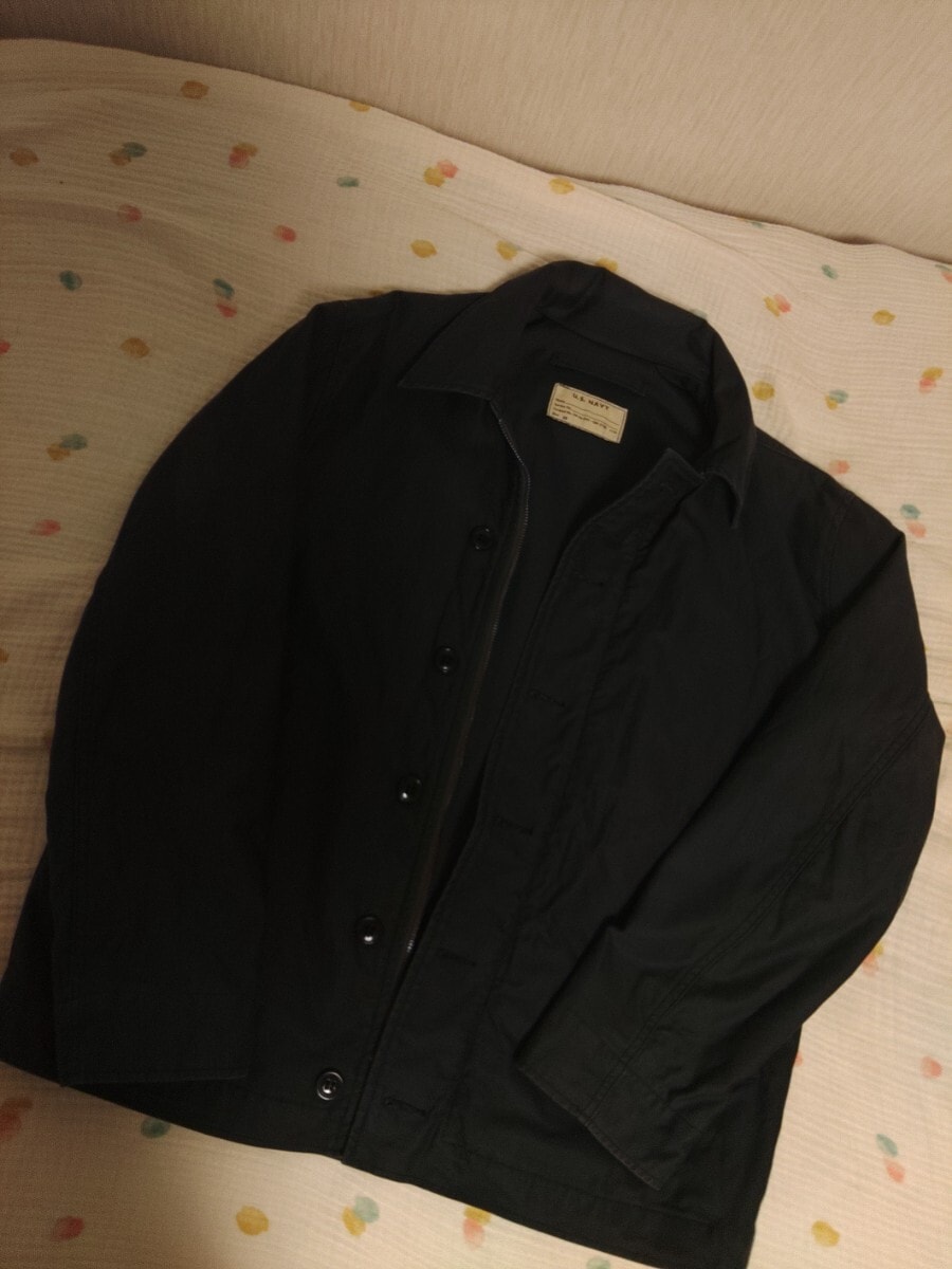 ザ リアルマッコイズ ユーティリティージャケット U.S. NAVY UTILITY JACKET MJ20015 THE REAL McCOY'S　サイズ38