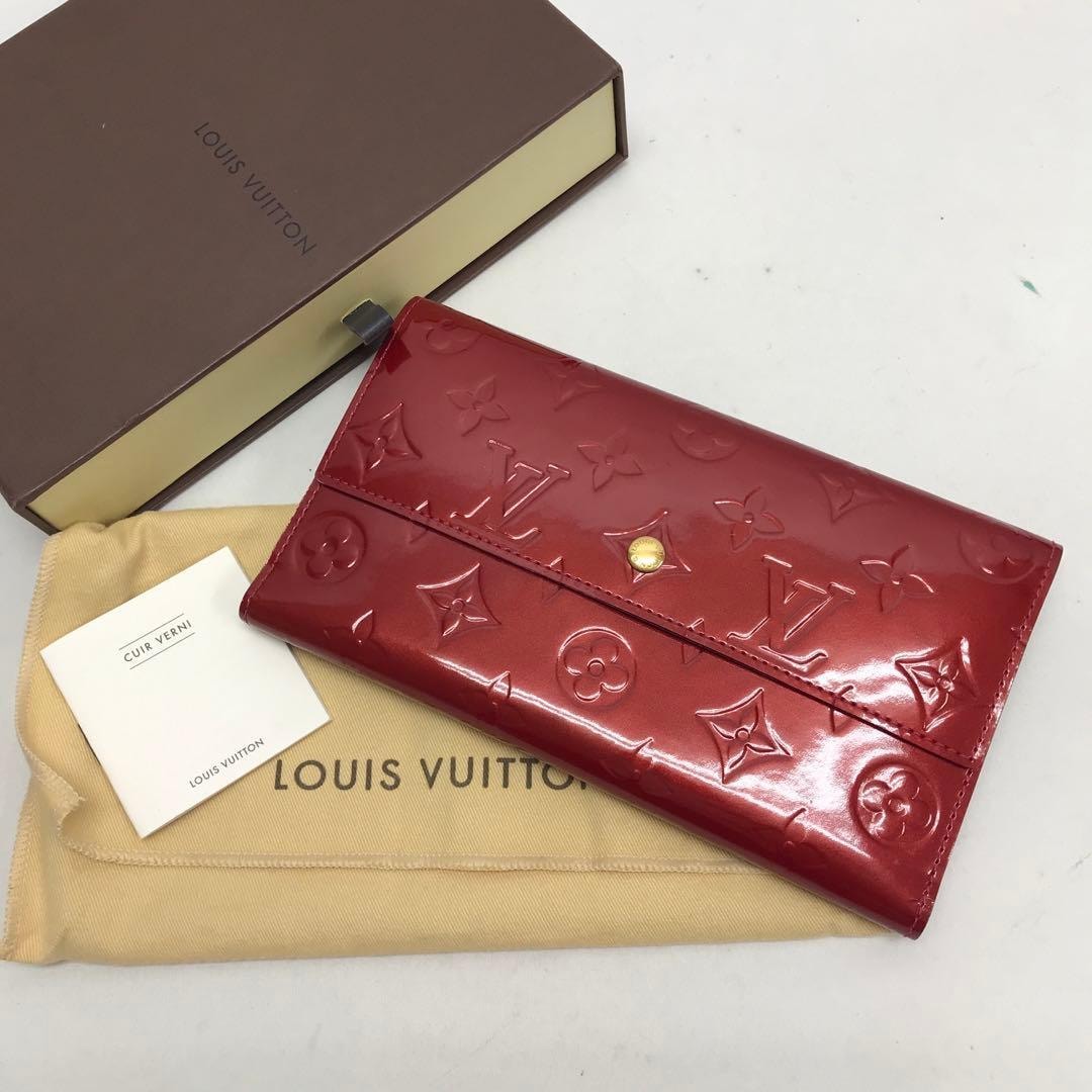 ☆美品☆ルイヴィトン ポルトフォイユ インターナショナル モノグラム ヴェルニ