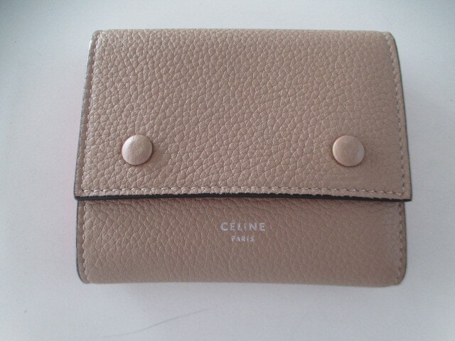 ◆セリーヌ/CELINE★スモールトリフォールドウォレット☆三つ折り財布