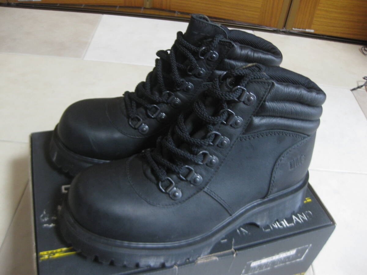 Dr Martens ドクターマーチン　6Dリングブーツ 未使用品 ブラック UK7(26cm）