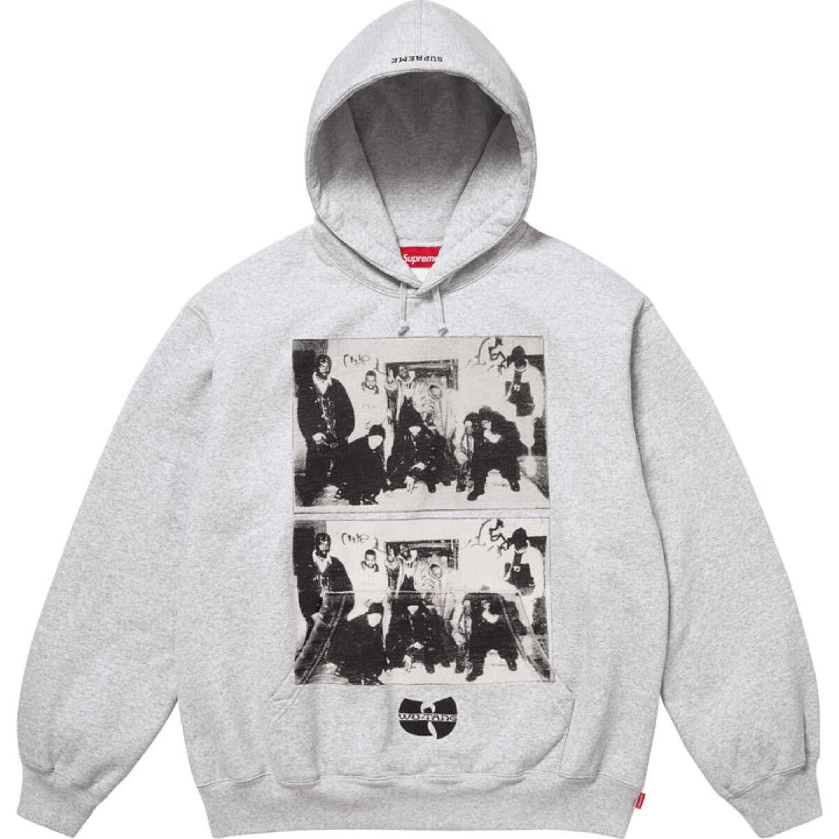 （XL）25aw Supreme Wu-Tang Clan Hooded Sweatshirt gray シュプリーム ウータンクラウン スウェットパーカー グレー XLサイズ 未使用品