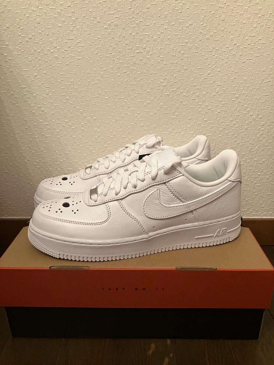 【新品未使用】ナイキ　エアーフォースワン　ジオメトリック ホワイト NIKE◇AIR FORCE 1 GTX_エアフォース ゴアテックス/26cm