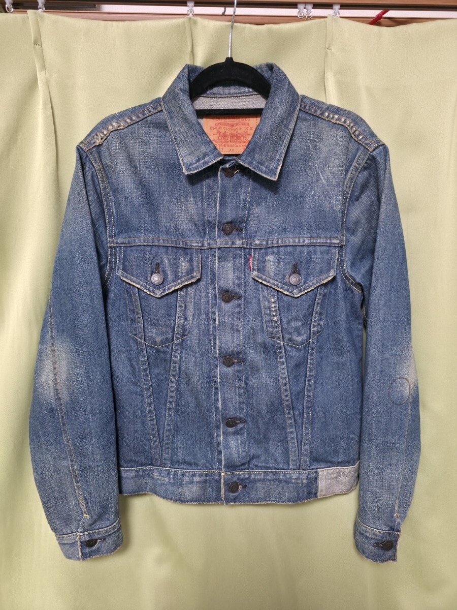 LEVI'S デニムジャケット 70557 557XX ジージャン 日本製 ビッグE リーバイス サイズ40