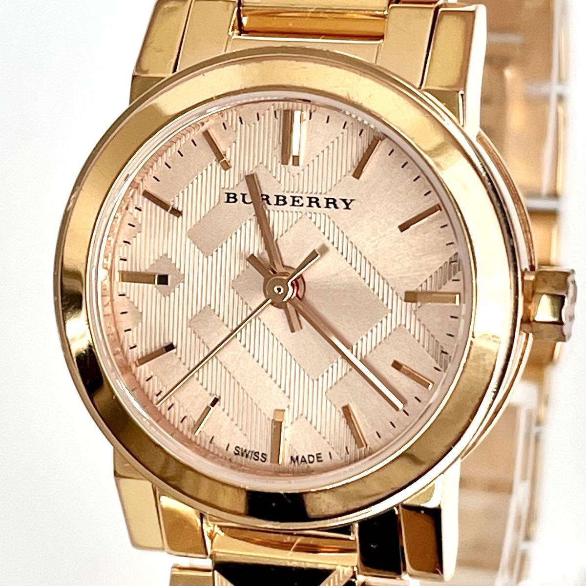BURBERRY バーバリー Rose Gold 腕時計 Watch The Dial Swiss ピンク 