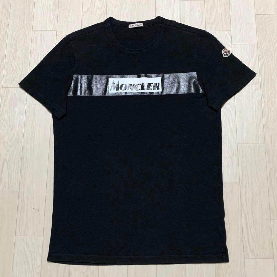 B (目立った傷や汚れなし)】美品 モンクレール プリントロゴ T